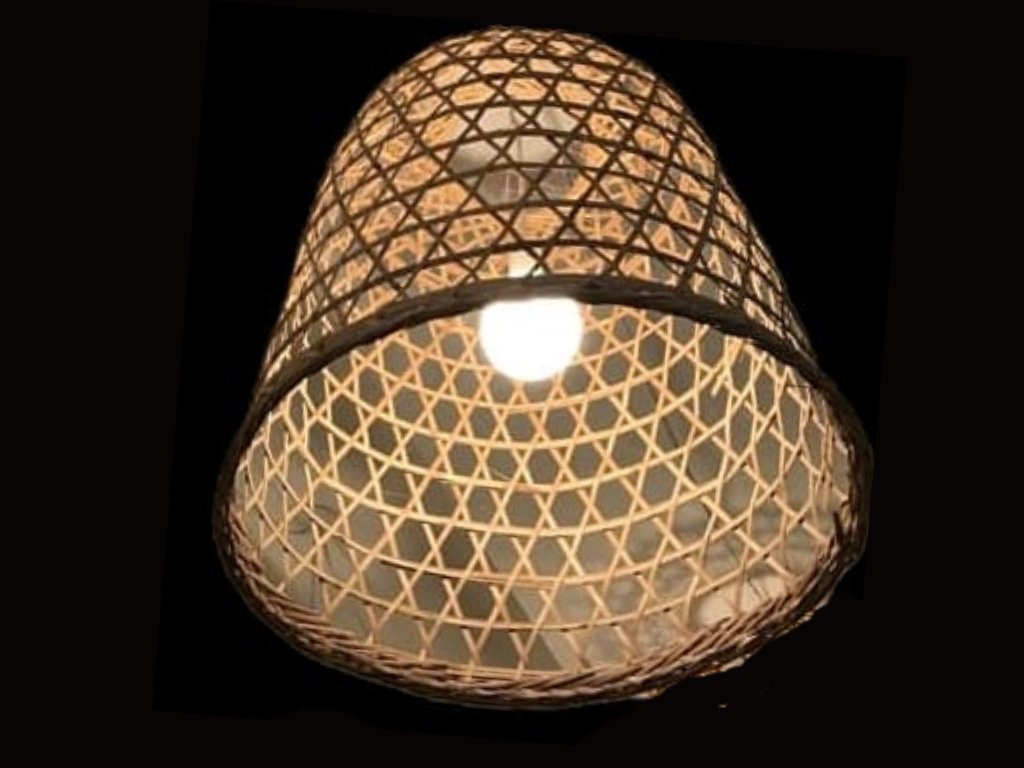 Bring warm, natural charm to any room with this woven rattan pendant light. Its airy pattern casts a soft glow, creating a cozy feel for dining areas, bedrooms, and relaxed living spaces. (7)